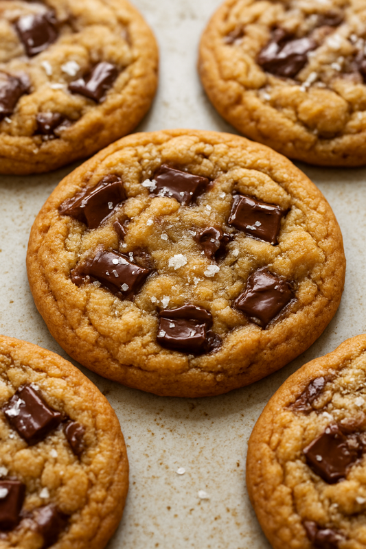 Brown butter, chocolate chunk cookie